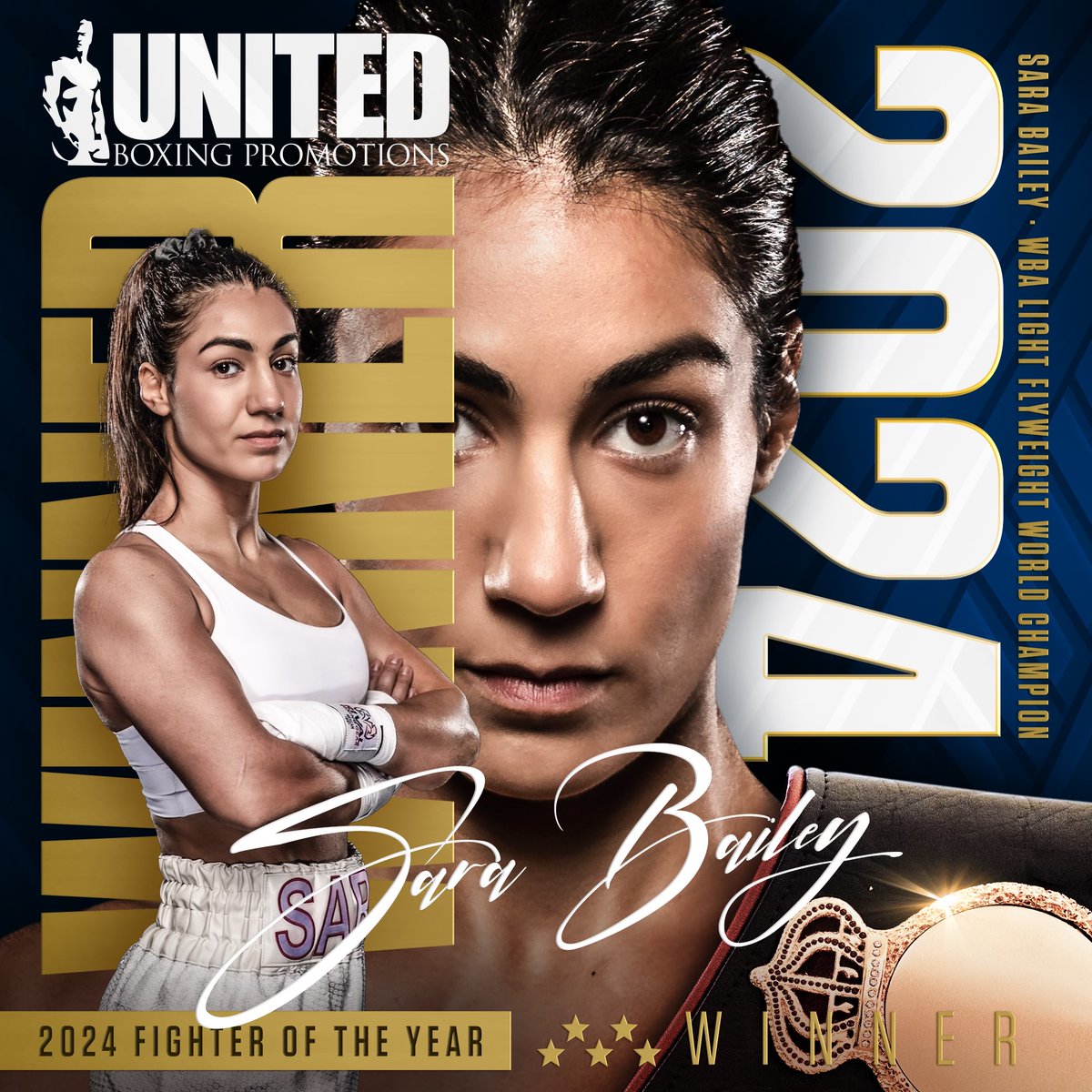 History made ✅
WBA World Title defended ✅
Community icon ✅

Sara Bailey is United’s 2024 Fighter of the Year!