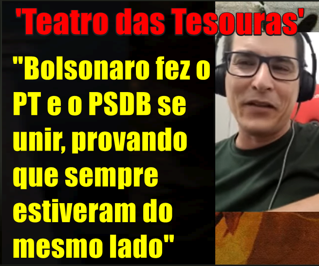 BrazilenDireita's tweet photo. "Teatro das Tesouras"
#ForodeSaoPaulo
#GrandePatria
#UnaSul
#PSDB
#PT https://t.co/utBpmmXkDb