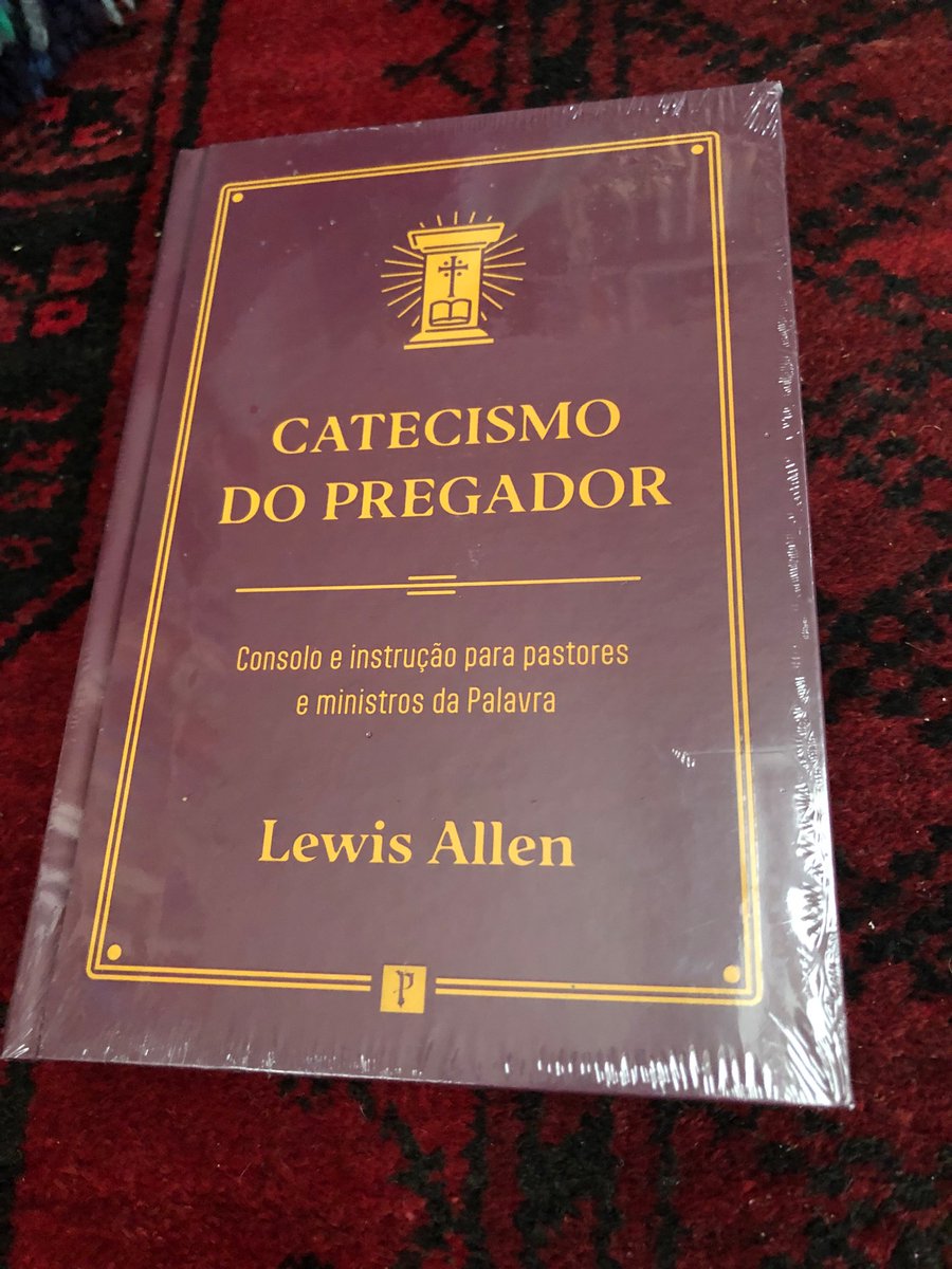 ‘The Preacher’s Catechism’, now in Portugese. 

Aleluia!