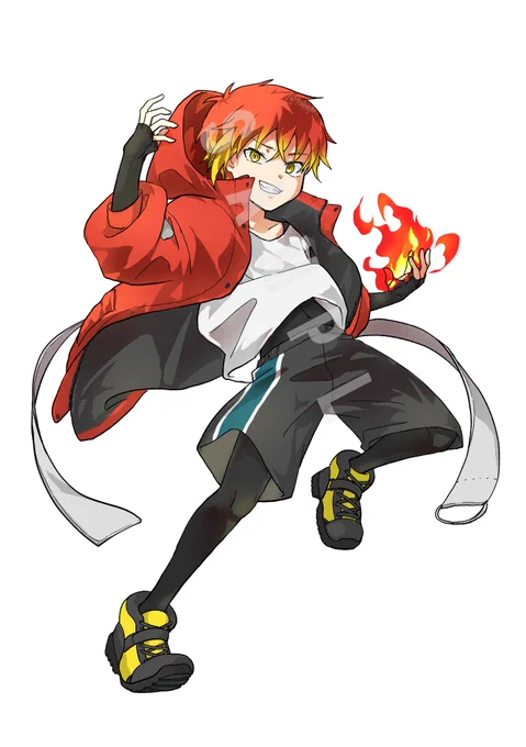 オリキャラと司狼誕絵とイラスト本のやつ×2 #2024年自分が選ぶ今年の4枚