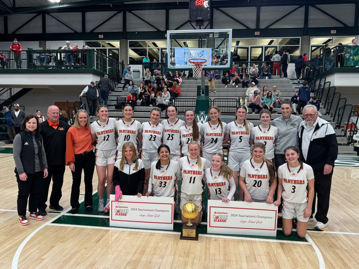 What a fantastic way to end the year. 2024 State Farm Holiday Classic Champions-onto the next chapter 🖤🏀🧡#BetterTogether
