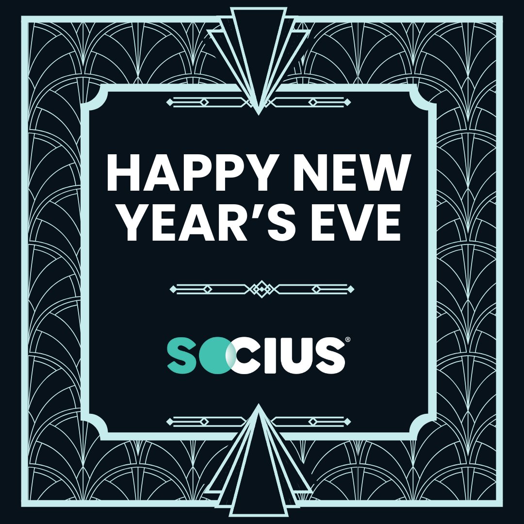 As the clock counts down, we're reflecting on an incredible year of growth, innovation, and connection. ✨ Here's to new goals, bigger dreams, and continued success in 2025. 🎉 Happy New Year from all of us at Socius Marketing! 🥂 #HappyNewYear #NewBeginnings #CheersTo2025