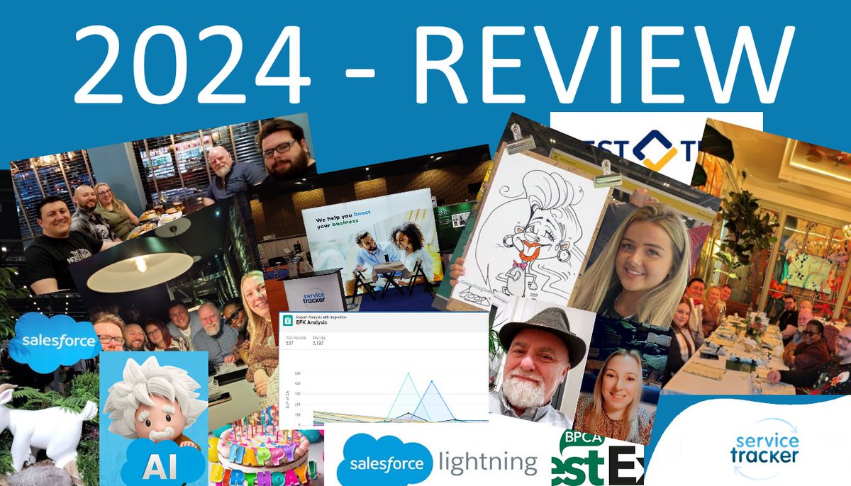 📊 2024 Year in Review 📈

🌍 Expanded globally
🤝 13 new clients
🔧 New Mobile &amp; Desktop features
⚡ New UI rollout
🎫 Exhibited at PestEx &amp; PestTech
🎁 11th anniversary 🎉
🌟 2 new team members

Thanks to our team &amp; clients! Here's to 2025! 🎉 #ServiceTracker