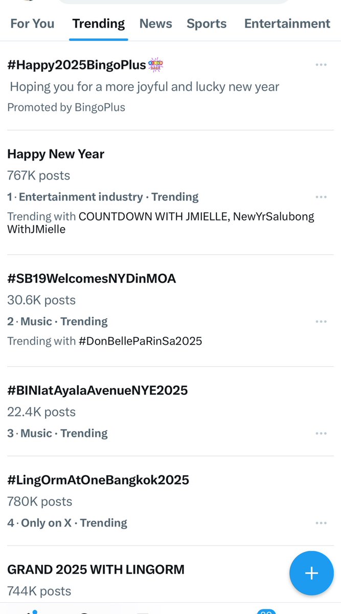 meldz0811 (@meldz0811) on Twitter photo Trending at Number one <a href="/PolarisABSCBN/">Polaris - Star Magic</a> <a href="/starmagicphils/">Star Magic</a> <a href="/ASAPOfficial/">ASAP</a> <a href="/itsShowtimeNa/">It's Showtime</a>
COUNTDOWN WITH JMIELLE
NewYrSalubong WithJMielle
#HappyNewYrJMielle Trending at Number one <a href="/PolarisABSCBN/">Polaris - Star Magic</a> <a href="/starmagicphils/">Star Magic</a> <a href="/ASAPOfficial/">ASAP</a> <a href="/itsShowtimeNa/">It's Showtime</a>
COUNTDOWN WITH JMIELLE
NewYrSalubong WithJMielle
#HappyNewYrJMielle