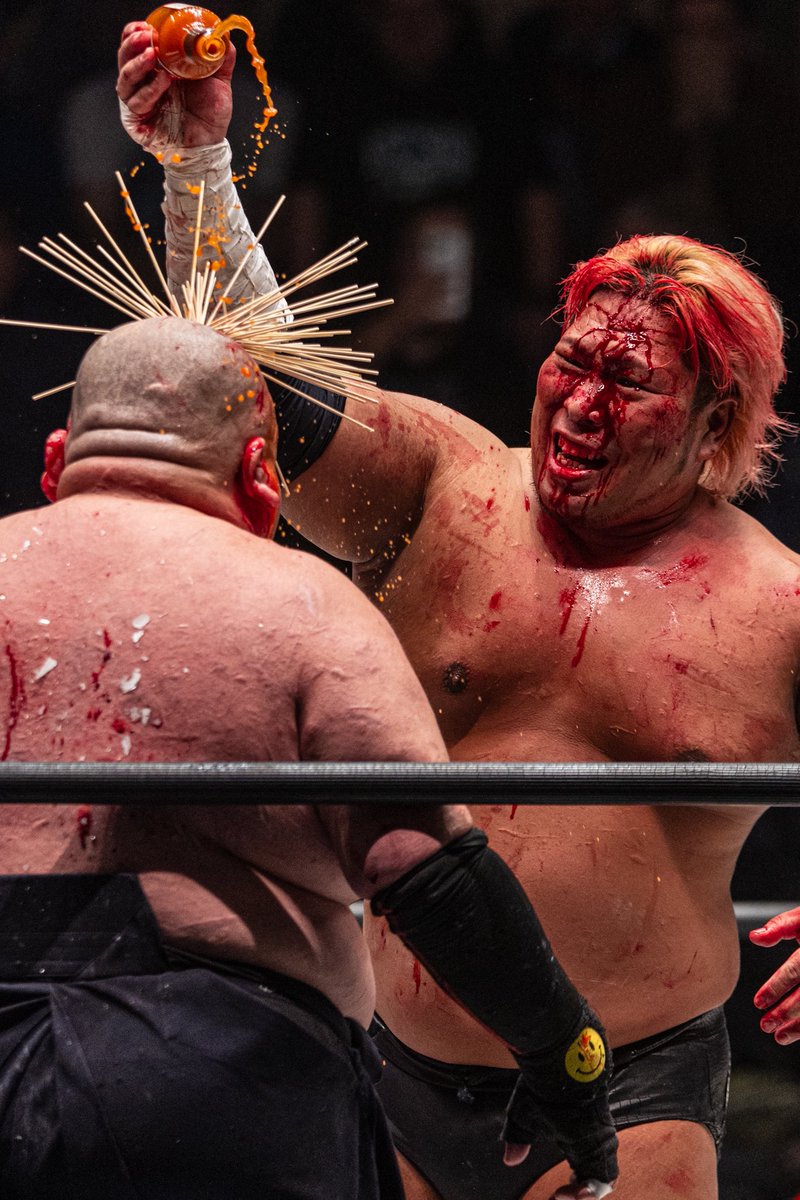2024 12.31 #大日本プロレス 後楽園ホール
#平田智也 選手 #アブドーラ小林 選手
竹串〜デスソースを添えて〜
#pw_freedoms #bjw #kodwgp