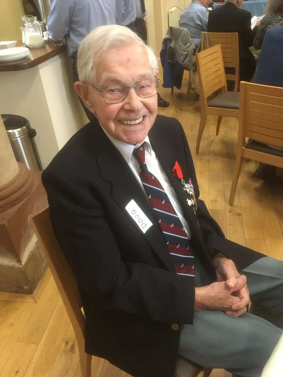 Remembering my great friend York Normandy Veteran Flying Officer Douglas Petty who died on this date two years ago aged 99.
Doug flew 31 missions as a Flght Engineer with the RCAF, 29 of them in the Handley Page Halifax and said he was lucky and had an excellent crew.