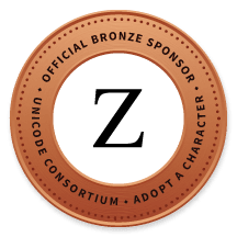 Unicode thanks Panagiotis Moustafellos, our newest Bronze Sponsor! aac.unicode.org/sponsors#bronze

Interested in adopting a character? Learn more: aac.unicode.org/adopt

#UnicodeAAC #TechForGood #Emoji #Unicode #DigitalInclusion #CharacterAdoption #TechInnovation