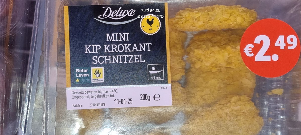 Ook een vorm van inflatie.... wij noemden dit vroeger kipnuggets