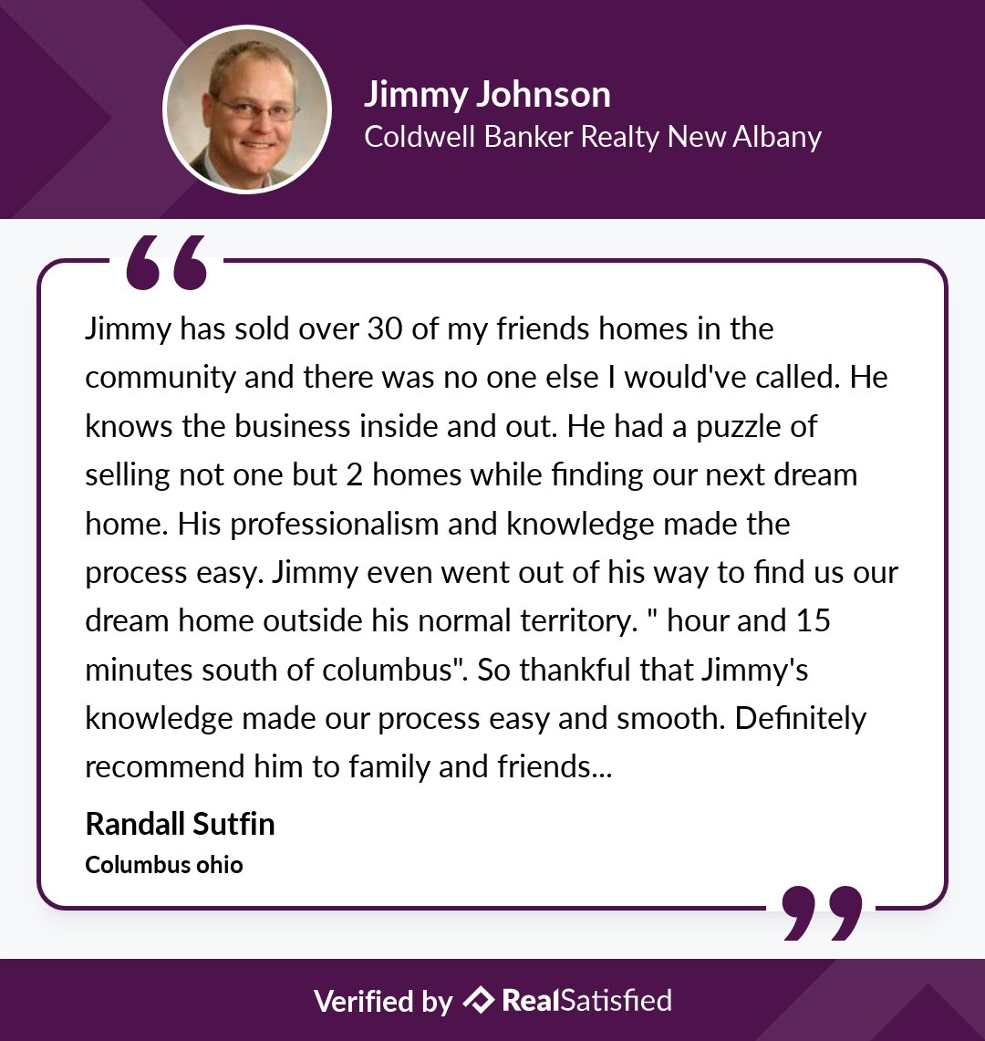 JJREALESTATE's tweet photo. I’m truly honored by this, and smiling from ear to ear. https://t.co/65ul3ZNScw via @realsatisfied https://t.co/SHteUX6PgX