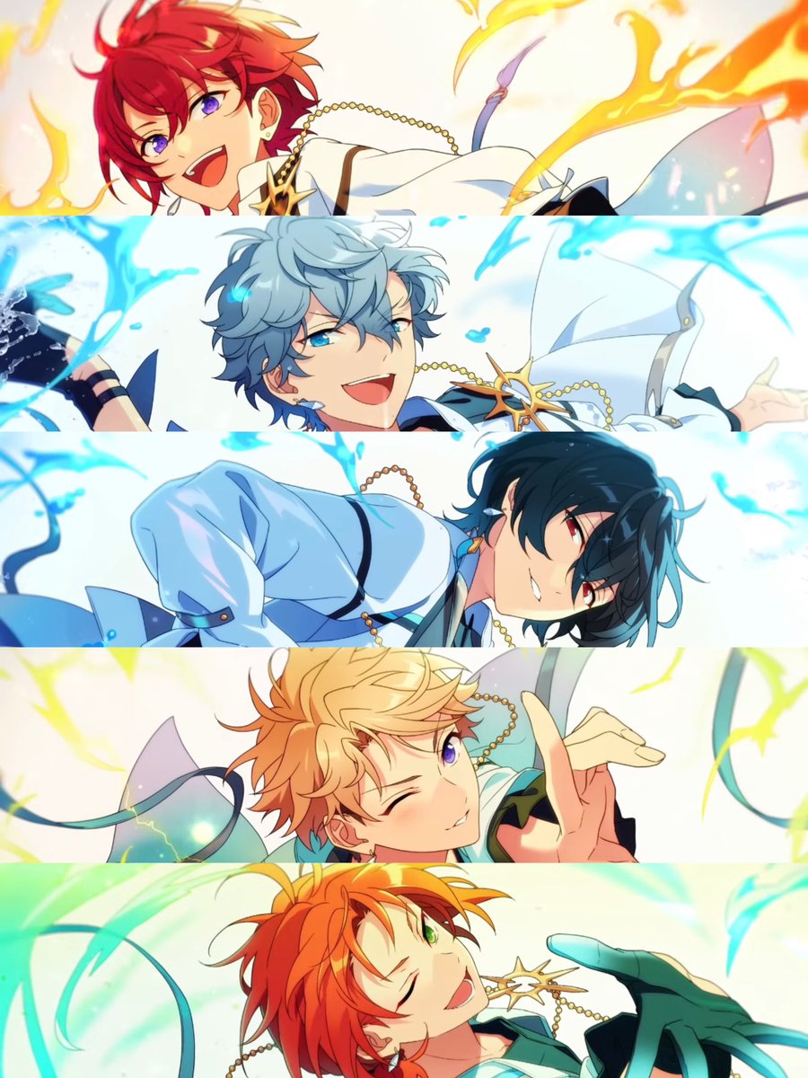 드디어 전체 공개ㅠㅠㅠ
9주년 속성별로 겁나 찰떡임 이게나이츠야…