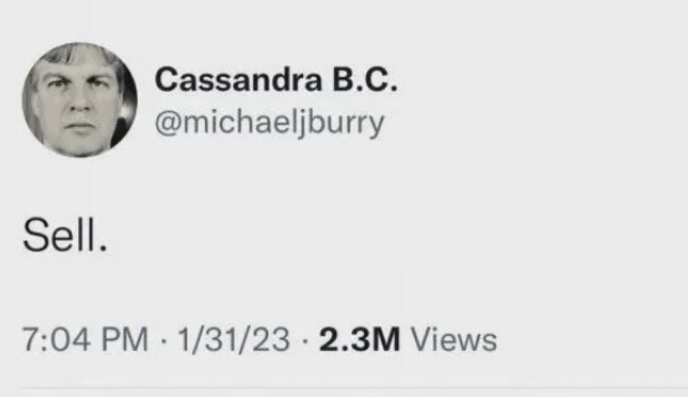 The S&amp;P 500 is up 47% since Michael Burry said ‘Sell’.