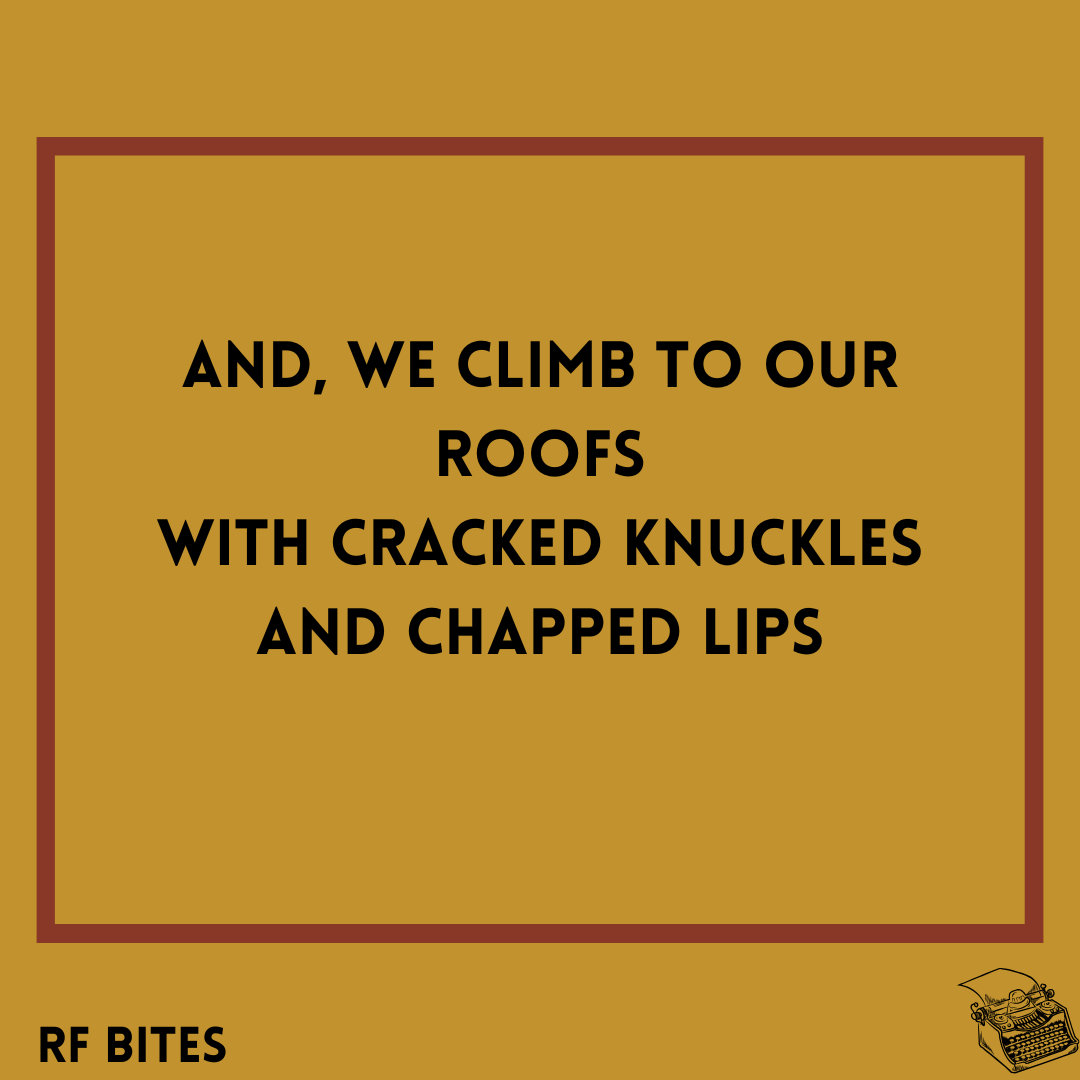On the eve of the new year, and the last day of December, we kiss this year goodbye with a bittersweet longing and beautiful poetry. “Winter Words” by <a href="/lezzdoothis/">Joseph Lezza</a> belongs to the world now, and is in 80 Matey! Read it here! roifaineantpress.com/post/winter-wo…