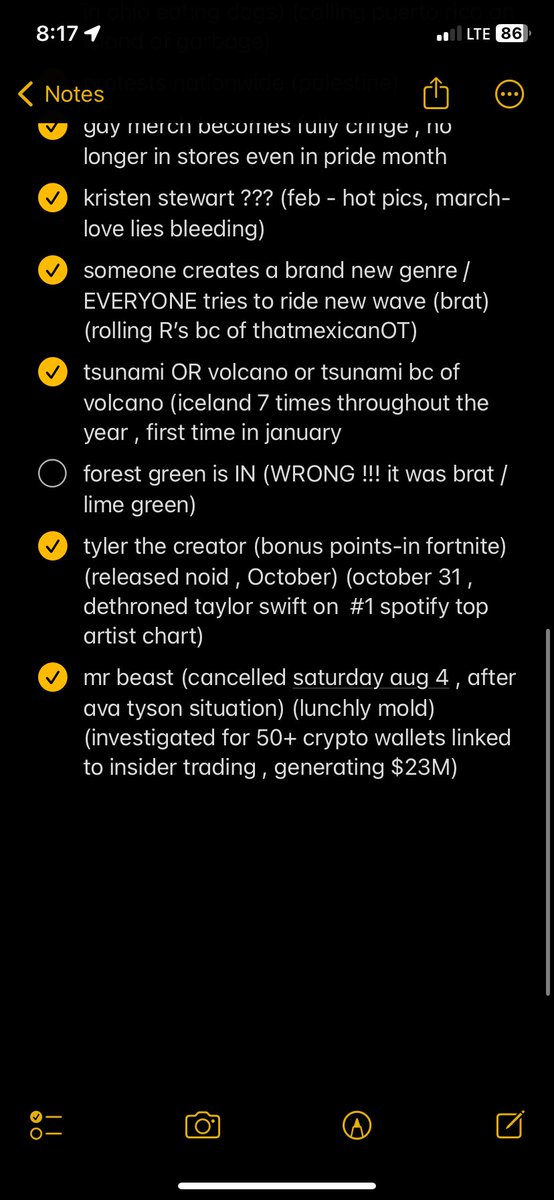 mklshmt's tweet photo. pay me $300 to not make the prediction list for 2025 https://t.co/KBcnL0eOfi