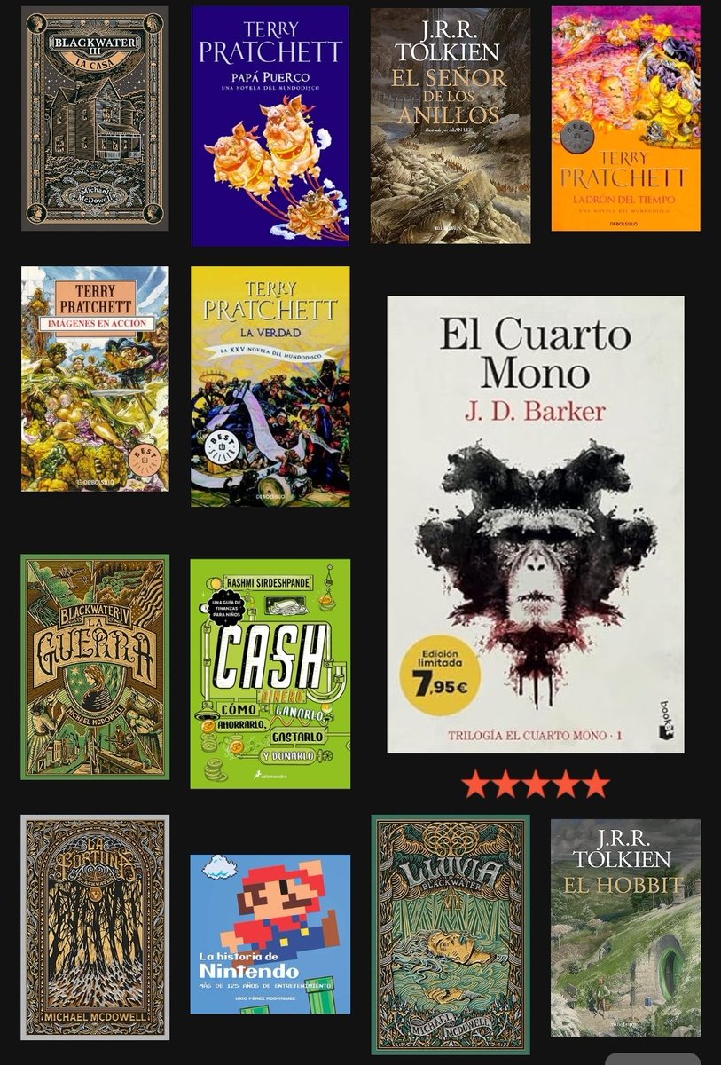 Libros leídos este año
