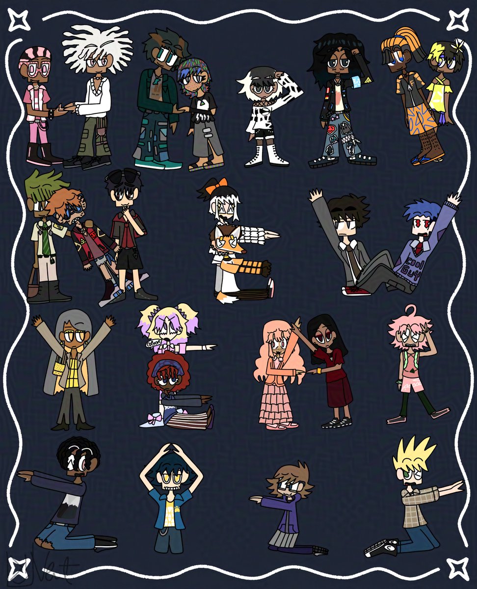 🎉🎉🎉HAPPY NEW YEAR 2025🎉🎉🎉

From the new friends we met in 2024 as well as some old pals. Hope 2025 will be a better year for all of us :) 
 
#newts_oc #oc #ocsbase #artidn #newyear