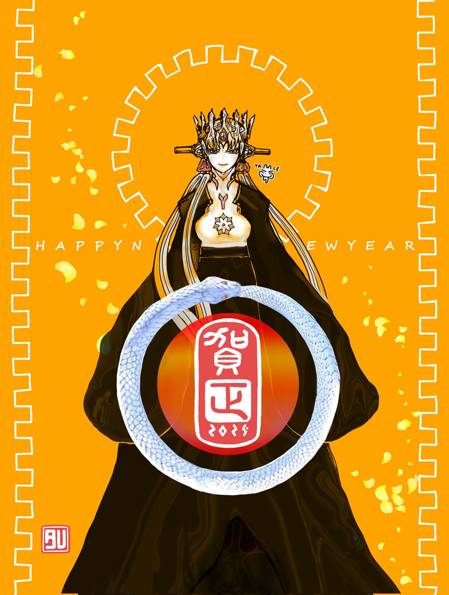 あけおめ！(ふらいんぐ感)👑✨
#2025
#HappyNewYear
#はぐるまどらいぶ。