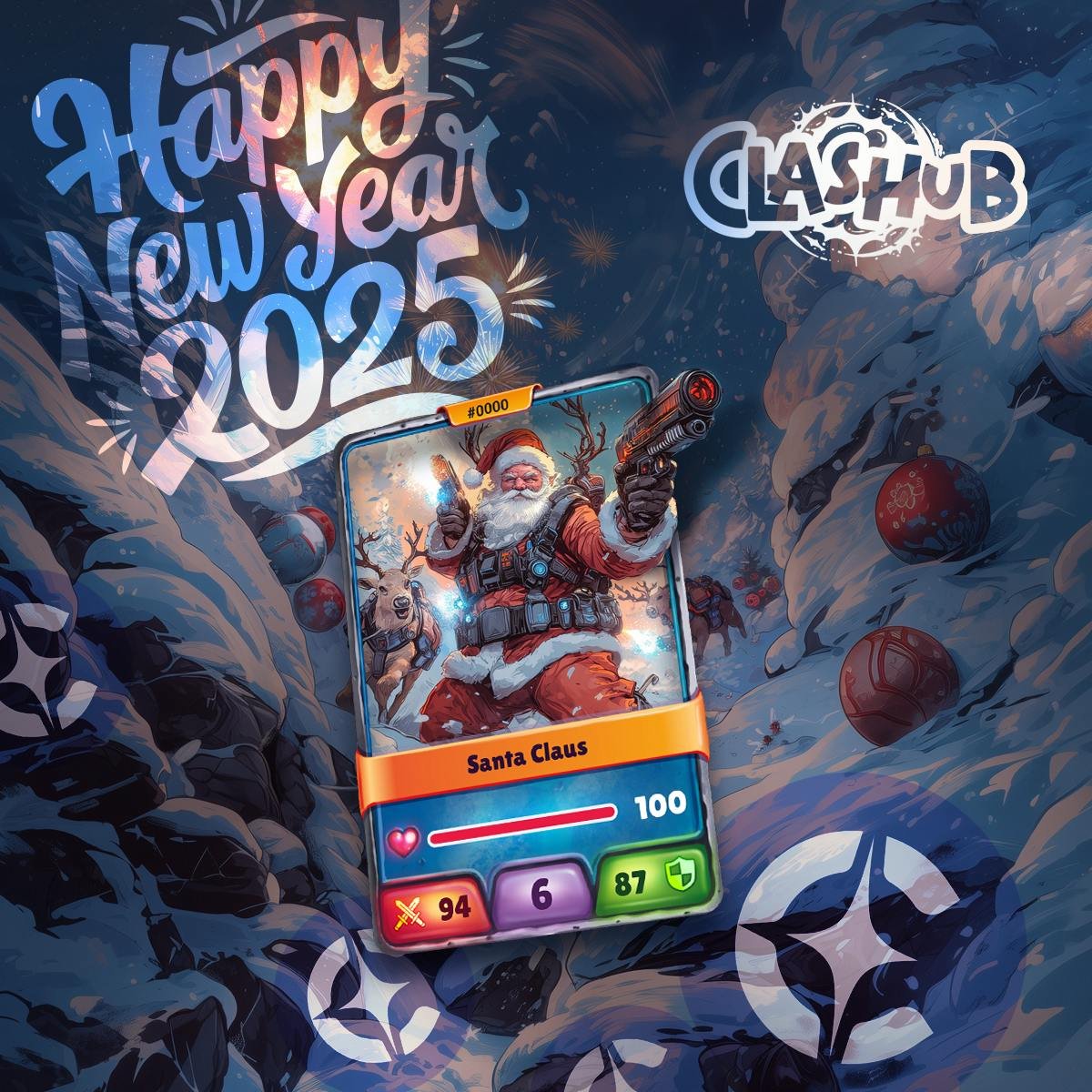Happy New Year, #Clashers! 🎉🎮

Wishing you a 2025 filled with #GameFi adventures and excitement.