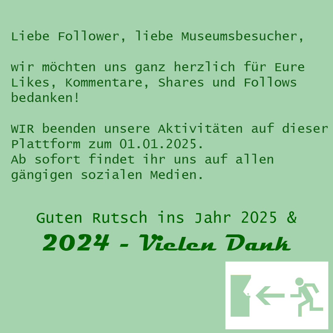 Wir sagen Tschüss (zu X).
Unsere Webseite: retrogames.info