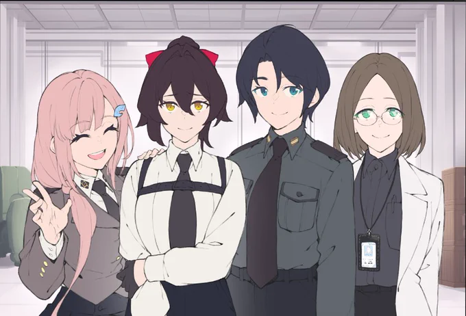 去年描いたモノクロのやつをカラーにしようかなと思ってたらレイヤー構成が汚すぎてストレス溜まった。去年の自分を殴りたい… 