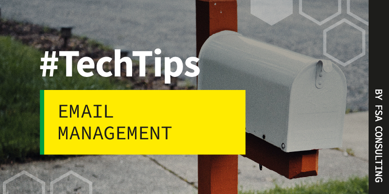 Emails don’t have to take up all of your time. Email should not be constant background noise. Email is a task, just like doing your expense report or attending a meeting. Check it and put it away.  Let’s discuss email management this #TechTipTuesday.  zurl.co/qO5x
