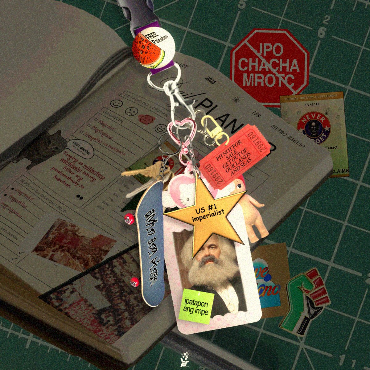 "ang fantasy ko ay maginhawang buhay na WALANG jeepney phaseout, chacha, korporasyong sumisira ng kalikasan, lupang ninanakaw mula sa masa, korapsyon at pagnanakaw sa kaban ng bayan, budget cuts, mandatory rotc, at imperyalismo &gt;&lt; smth smth"

#JoinLFS
#DownWithImperialism