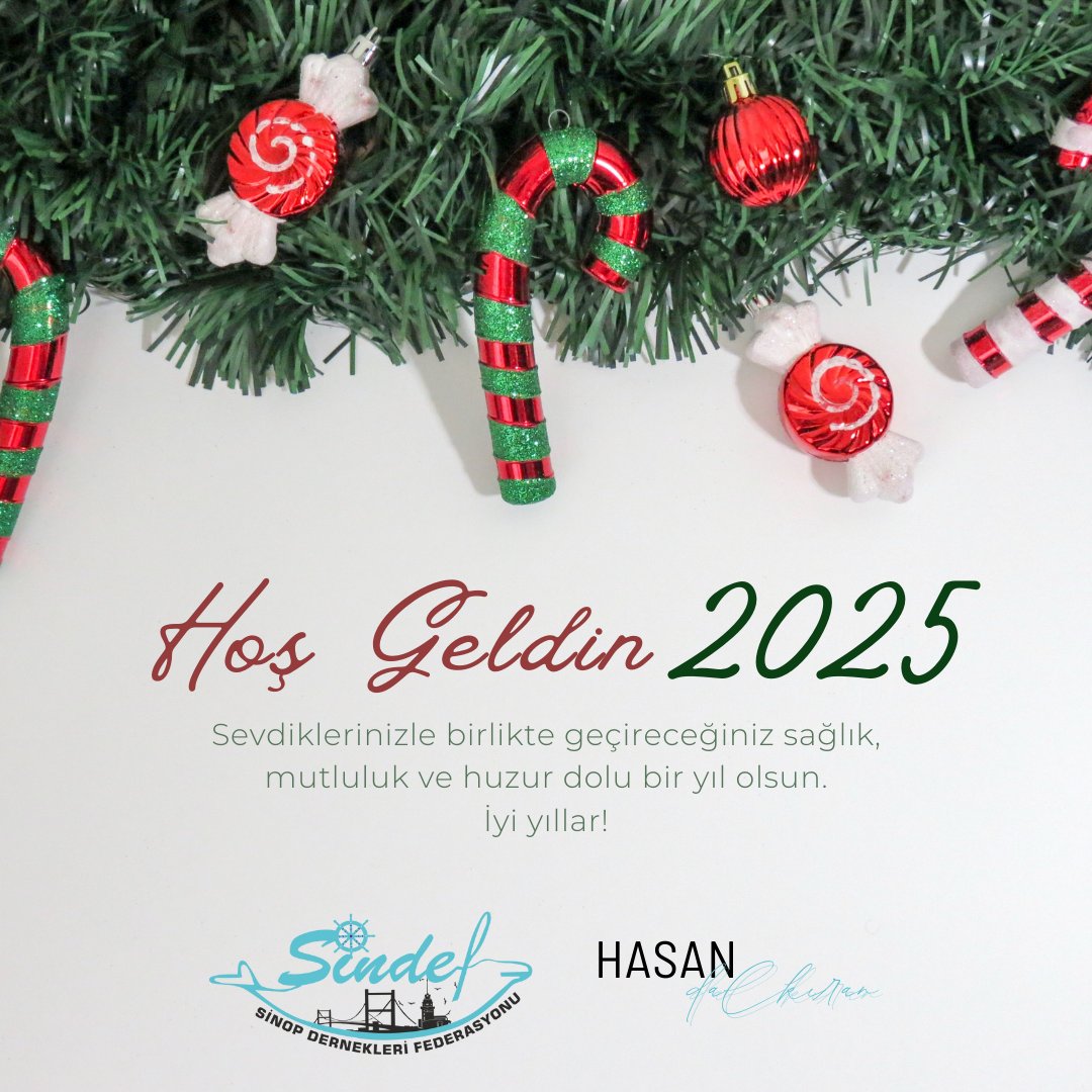 Yeni yılın, hepimize barış, huzur ve bereket getirmesi dileğiyle; mutlu, sağlıklı ve başarılı bir 2025 yılı diliyorum. Tüm Sinoplu hemşehrilerimizin yeni yılını en içten dileklerimle kutlarım.

Sevgi ve saygılarımla,

Hasan DALKIRAN
Sinop Dernekleri Federasyonu Genel Başkanı