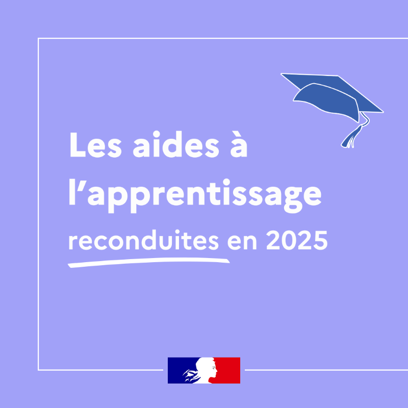Travail_Gouv's tweet photo. #Apprentissage | Dès janvier 2025, le gouvernement reconduira par décret l'aide à l'embauche d'apprentis, et ce quel que soit le niveau de diplôme préparé.