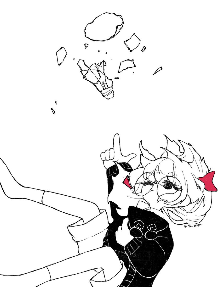 Yew005900's tweet image. 描き納め2024👋🏻💡

#Eve家 #OffScript