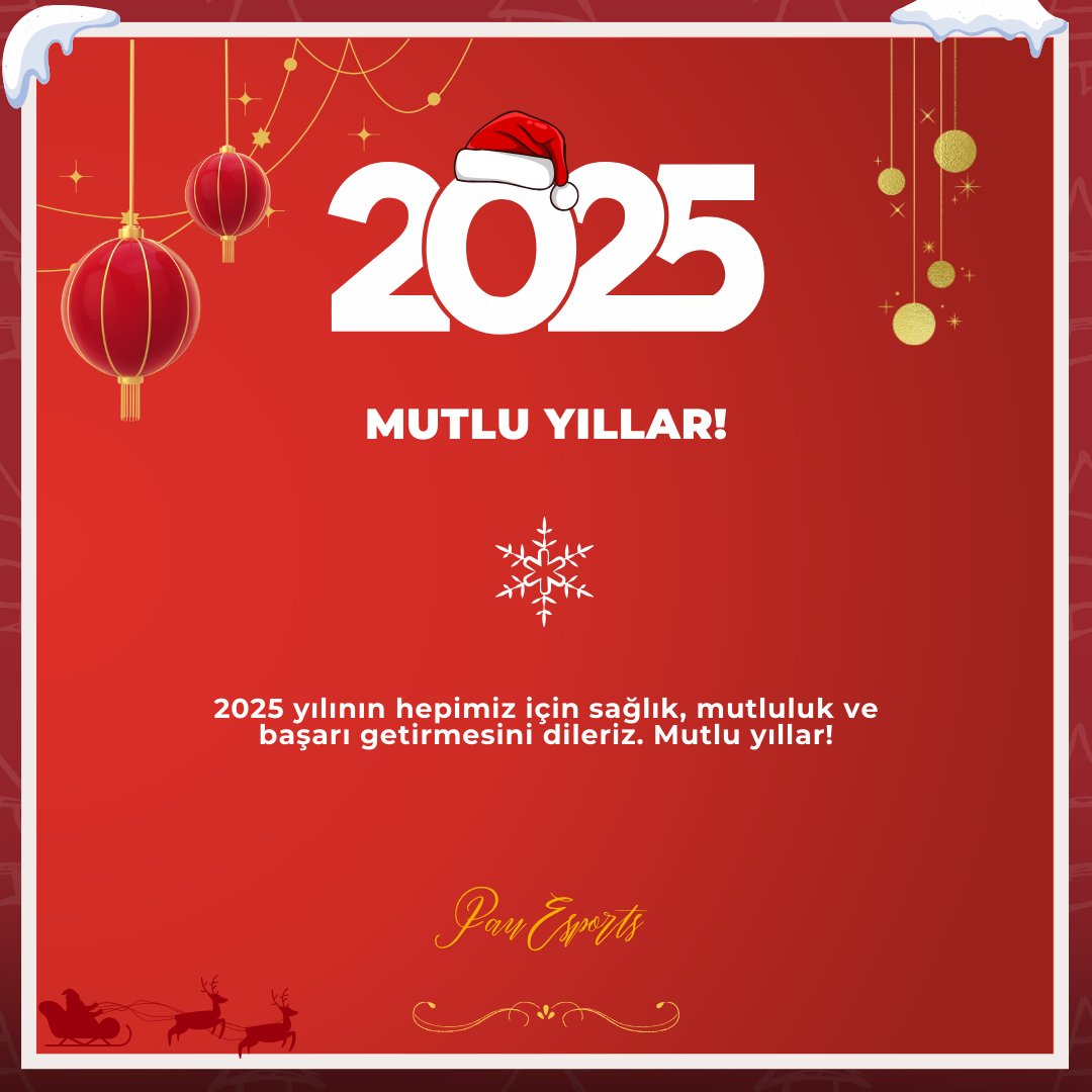 esports_pau's tweet photo. Pamukkale Üniversitesi Espor Topluluğu olarak, 2025 yılının hepimiz için sağlık, mutluluk ve başarı getirmesini dileriz. Mutlu yıllar! 🥳 https://t.co/4sWAErjVqi