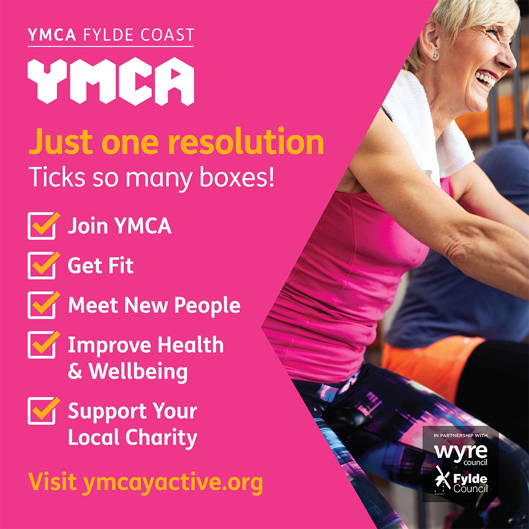 ✨New Year, New You!✨

This year, tick all the boxes:
✅ Get Fit
✅ Improve Wellbeing
✅ Meet New People
✅ Support Your Local Charity

Join YMCA Fylde Coast and start your journey today!💪

👉 Visit ymcaactive.org

#NewYearNewYou #YMCA #GetActive