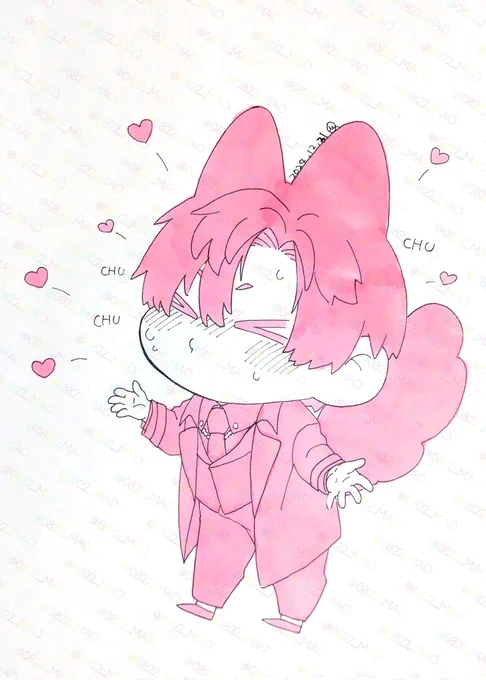 描き納めちゅっちゅ 