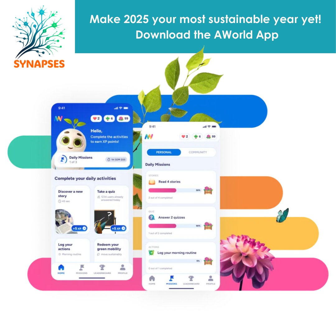 Ready to set New Year’s resolutions that actually make a difference? 🌍💚 The AWorld App helps you live more sustainably, one small action at a time!
💡👉 Download AWorld today and share your sustainable resolutions in the comments! aworld.org