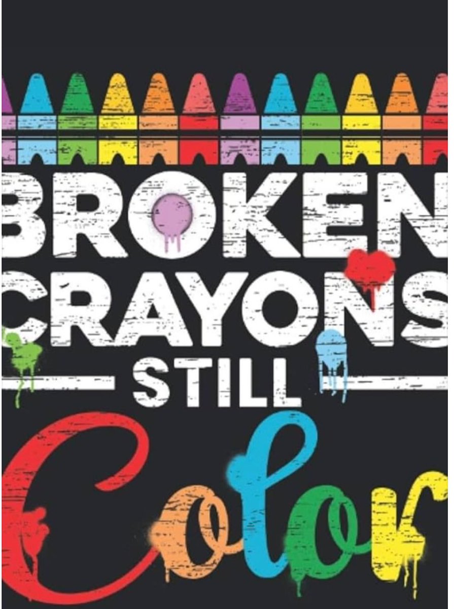 #NewYearsEve As 2024 draws to close I look back, especially the last 4 years &amp; note how far my family have come👇
This year attending two work colleagues’ funerals reminded me again how fragile life is. I pay tribute &amp; quote Katie’s daughter eulogy: “Broken Crayons still Colour”.