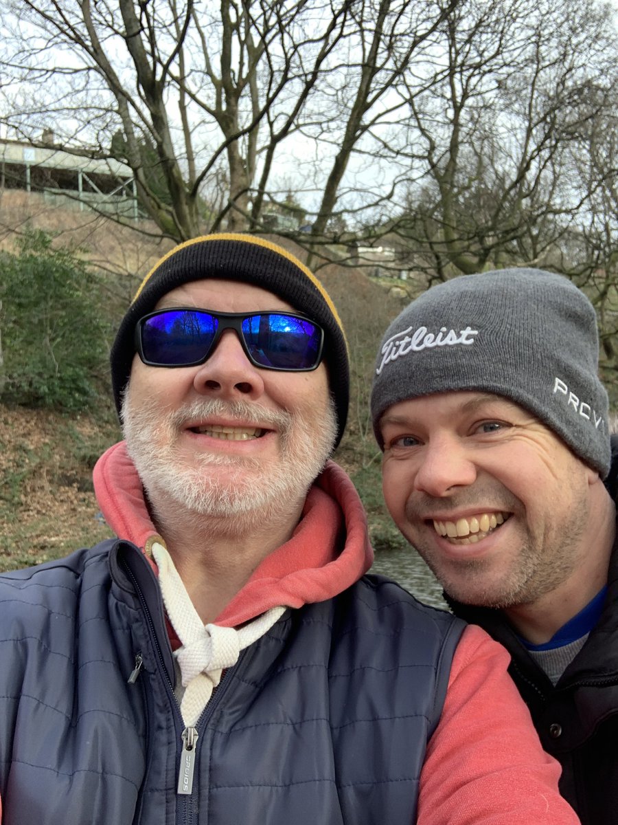 Awesome NYE perambulation with <a href="/MartyMellor1/">Marty</a> and Piper today! Good times.