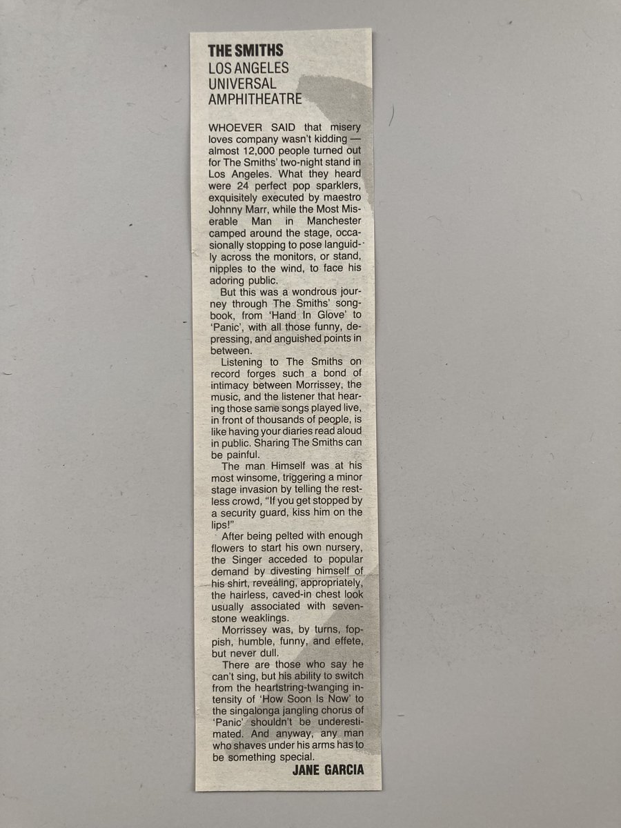 The Smiths - a history tweet media