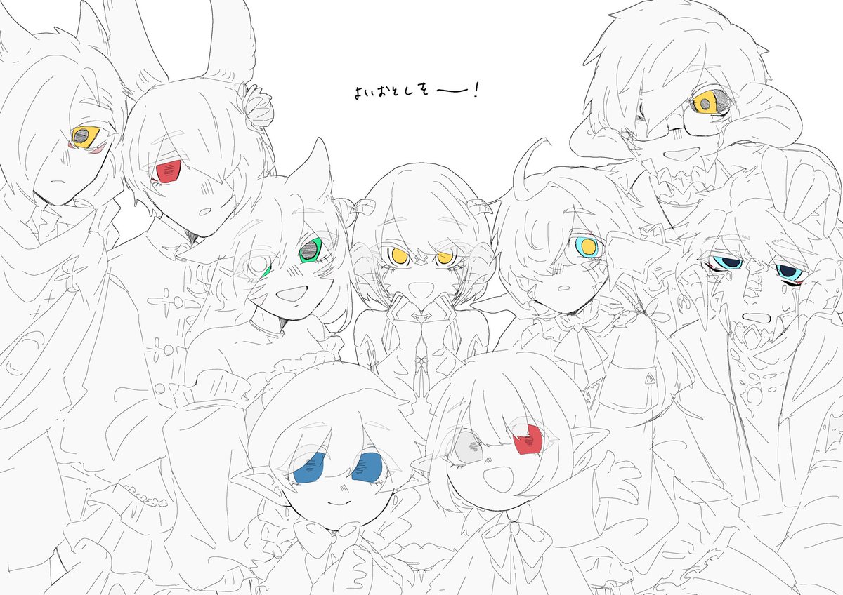 to_bashiff's tweet image. ぐだ鯖のふれさんお借りして描き納め！