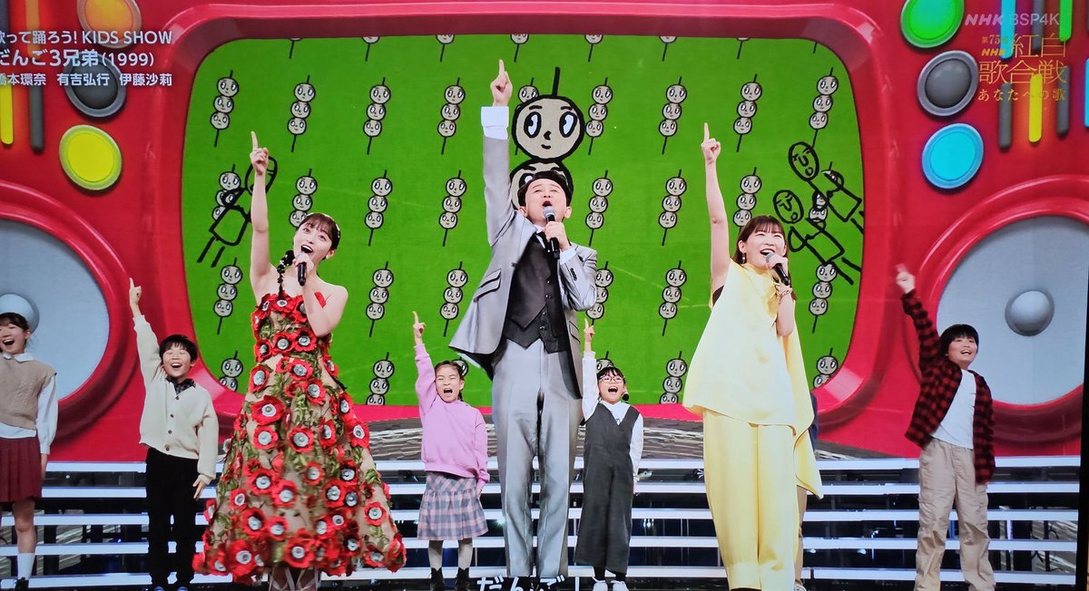 確認できただけでも、1年後ポーズ(☝️)を4回してたのでチーム有吉の