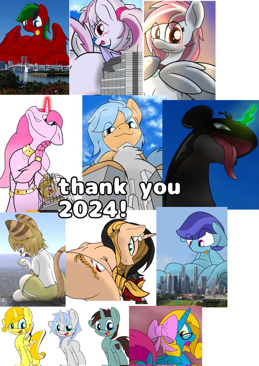 今年は色んな子描かせて頂いて、とても参考になったというか、より上達したいと思えるきっかけができた1年になりました！

感謝感謝！