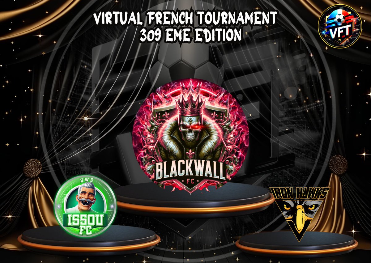 Félicitions à xWS ISSOU FC pour votre deuxième place en tournoi VFT !!!