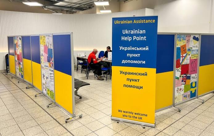 If an Arab comes here fleeing the Middle East they are denied entry but how come Ukrainians are welcome? 😬