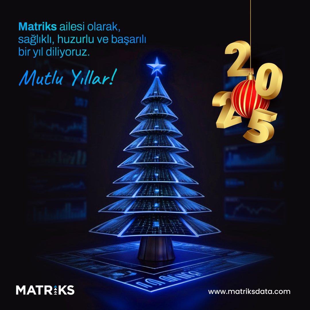Yeni yıl, finansal hedeflerinize daha da yaklaştığınız bir yıl olsun!✨

21 yıllık tecrübemizle, yatırım stratejilerinizi en güvenilir veri ve analizlerle desteklemeye devam edeceğiz.
2025’in sağlık, mutluluk, huzur ve bol kazanç getirmesini dileriz. 🎆