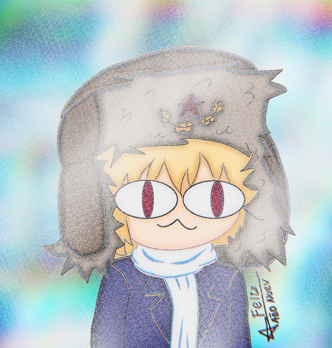 CitlalliGo34881's tweet photo. El último dibujo de 2024.
 Feliz año nuevo a todos, todas las metas  que usted se pida se cumplan, se que no no ha sido un gran año para usted pero aún así se le quiere mucho y se le estima y se que usted va a poder hacerlo.  #dibujodigital #dibujo #NecoArc  #Neco https://t.co/pmuZAdwllY