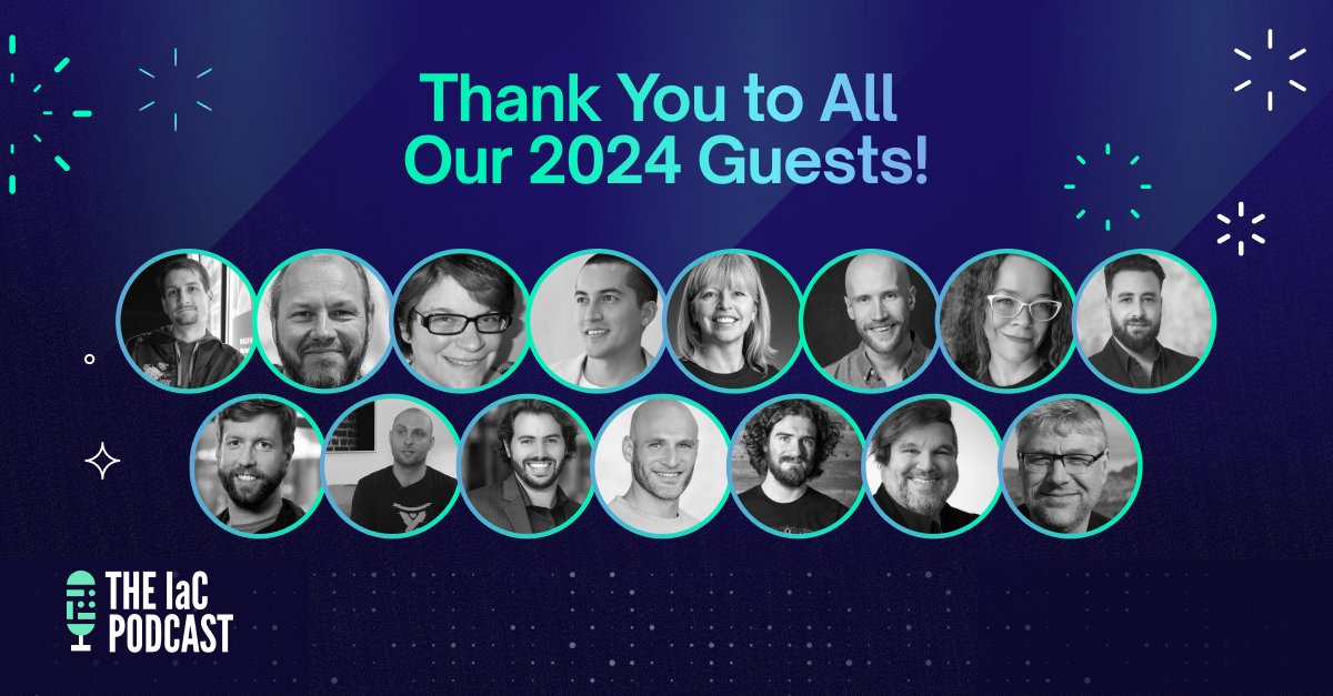 The Infrastructure as Code Podcast (@theiacpodcast) on Twitter photo 🎙️Thanks to all the amazing guests who joined <a href="/DevOpsOhad/">Ohad Maislish</a> on The IaC Podcast this year:
<a href="/mitchellh/">Mitchell Hashimoto</a> <a href="/lnxchk/">she’s not here, man</a> <a href="/KrisBuytaert/">Kris Buytaert</a> <a href="/mipsytipsy/">Charity Majors</a> <a href="/EranCloud/">Eran Bibi</a> <a href="/dagrz/">Daniel Grzelak</a> <a href="/botchagalupe/">Better angels playing mystic 9th chords of memory</a> Matt Gowie, Liz Rice <a href="/advancetheworld/">Zach Goldberg</a> <a href="/jpetazzo/">Jérôme Petazzoni</a> <a href="/jbw976/">Jared Watts</a> <a href="/patrickdebois/">Patrick Debois</a> <a href="/mattstratton/">Matty Stratton 🦋 @matty.wtf</a> <a href="/onlydole/">Taylor Dolezal</a> 🎙️Thanks to all the amazing guests who joined <a href="/DevOpsOhad/">Ohad Maislish</a> on The IaC Podcast this year:
<a href="/mitchellh/">Mitchell Hashimoto</a> <a href="/lnxchk/">she’s not here, man</a> <a href="/KrisBuytaert/">Kris Buytaert</a> <a href="/mipsytipsy/">Charity Majors</a> <a href="/EranCloud/">Eran Bibi</a> <a href="/dagrz/">Daniel Grzelak</a> <a href="/botchagalupe/">Better angels playing mystic 9th chords of memory</a> Matt Gowie, Liz Rice <a href="/advancetheworld/">Zach Goldberg</a> <a href="/jpetazzo/">Jérôme Petazzoni</a> <a href="/jbw976/">Jared Watts</a> <a href="/patrickdebois/">Patrick Debois</a> <a href="/mattstratton/">Matty Stratton 🦋 @matty.wtf</a> <a href="/onlydole/">Taylor Dolezal</a>