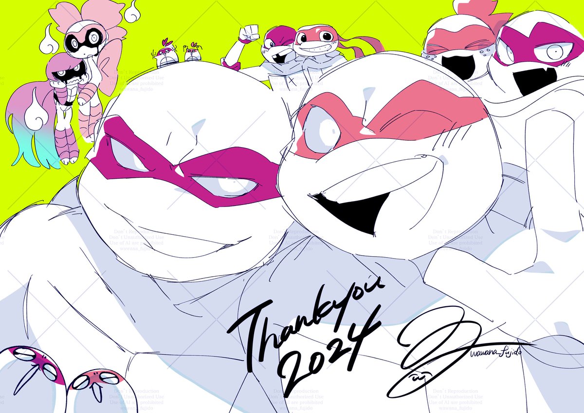 描き納め！
今年もありがとうございました🐢💓