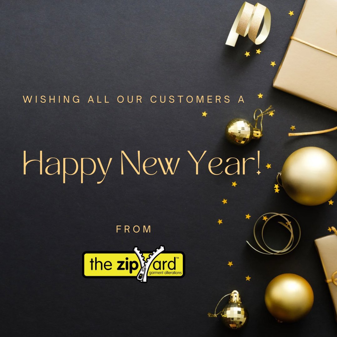 Happy New Year to all our customers! 💛