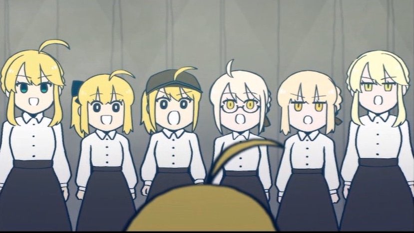 그 세이버 구별하기.. 뉴짤이다…