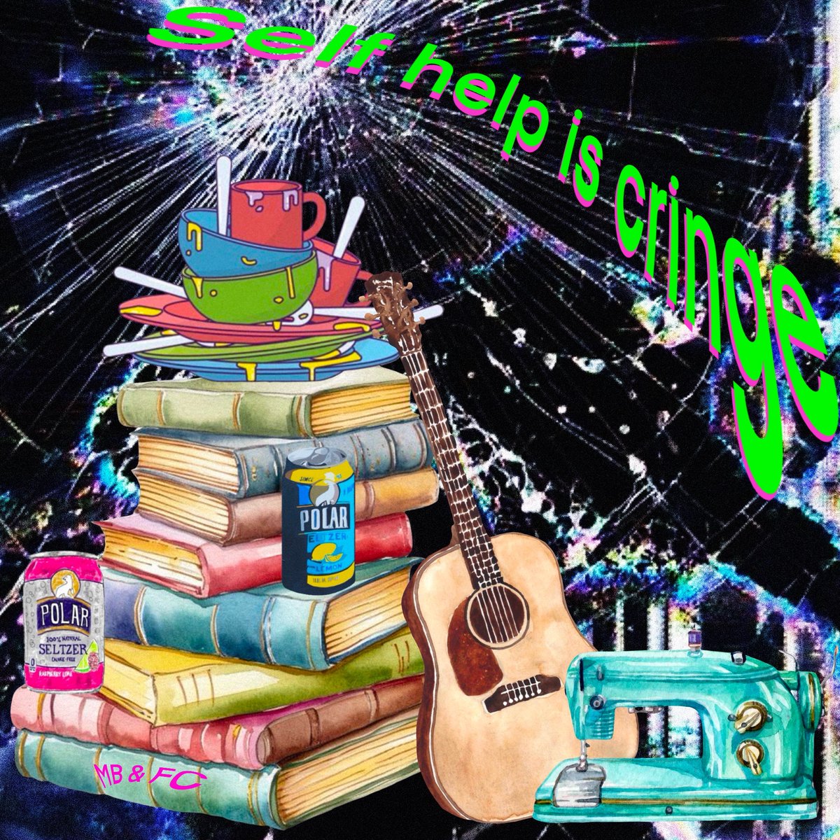 NEW YEARS RESOLUTIONs
•channel innermost unhingedness
•Embrace embarrassment 
•Go FULL cringe
•eliminate excuses
•Love louder
•Prioritize play

Stream my new song “Self help is cringe”
open.spotify.com/track/19oJMOKg…

Art by <a href="/PulpPrints/">ella</a>