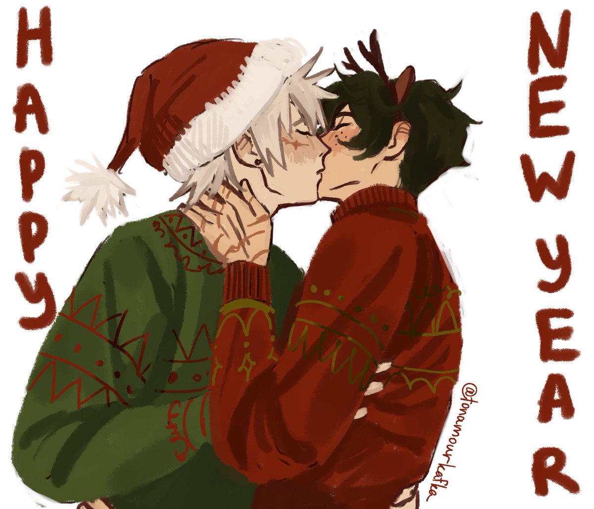 happy new year!! 

#mha #bakudeku #bkdk