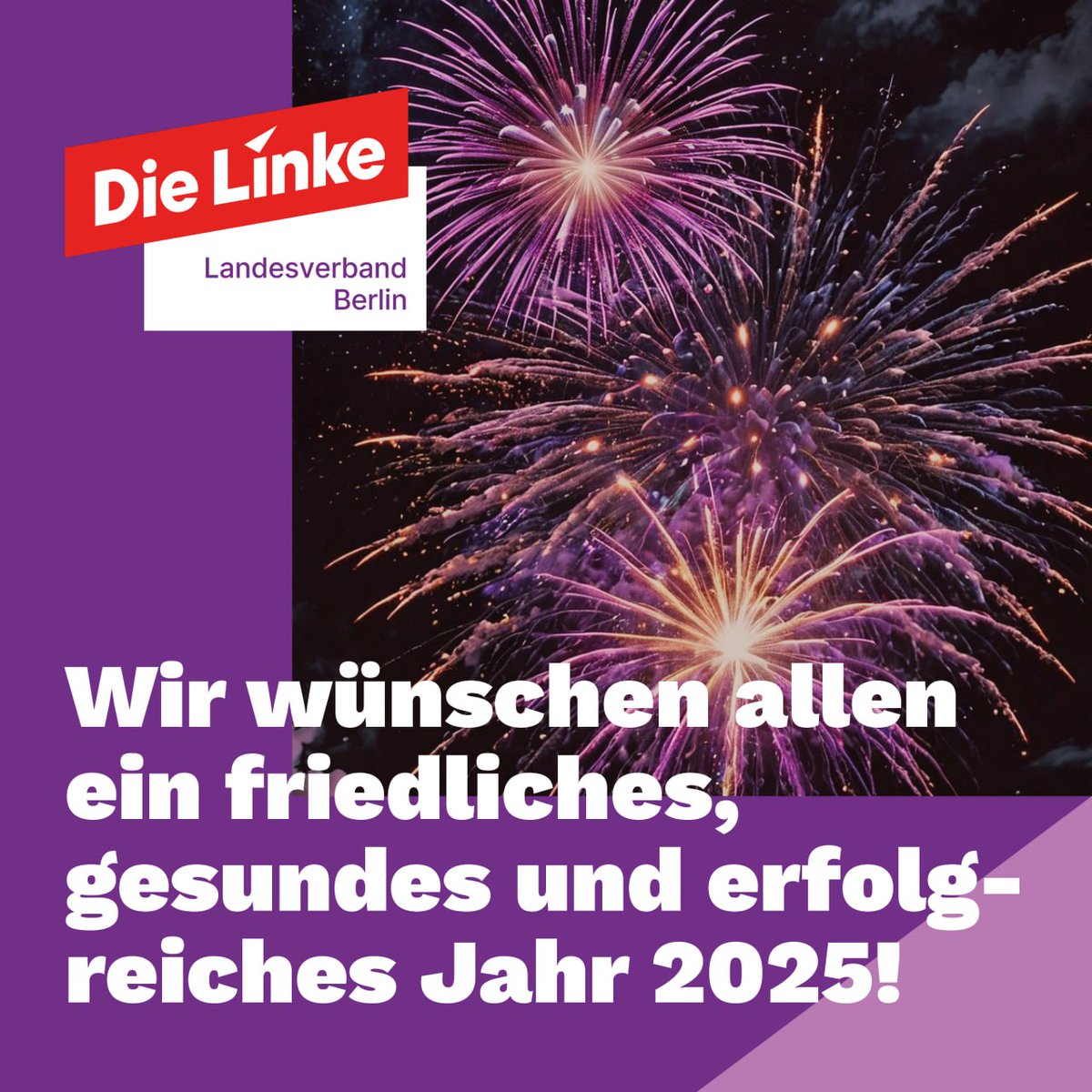 Wir danken all jenen herzlich, die heute Nacht arbeiten müssen, damit z.B. Bus und Bahn fahren, Krankenhäuser Hilfe leisten können und Menschen Unterstützung erfahren, die auf Pflege angewiesen sind. Wir wünschen euch allen einen guten Jahreswechsel!