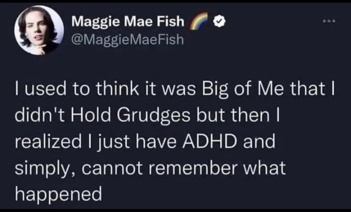 ADHD Memes (@adhdforreal) on Twitter photo 